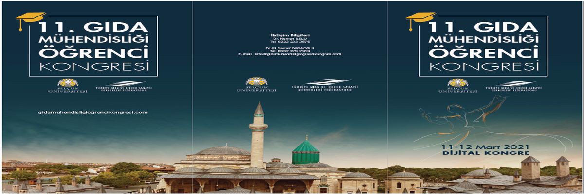 11. Gıda Mühendisliği Öğrenci Kongresi  (11-12 Mart 2021)